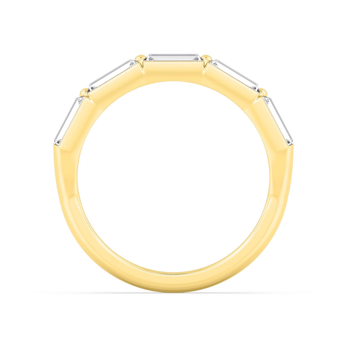 9K Yellow Gold Lab Grown Diamond RING 1.02 ctw R60941-1