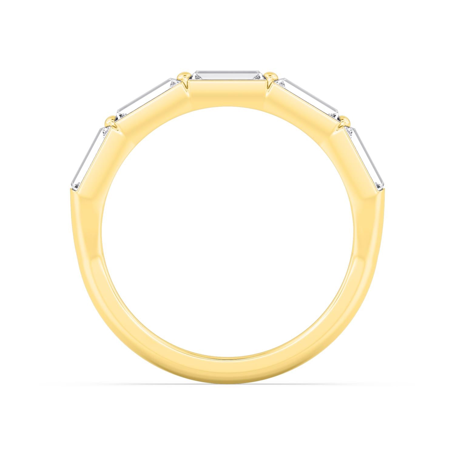 9K Yellow Gold Lab Grown Diamond RING 1.02 ctw R60941-1