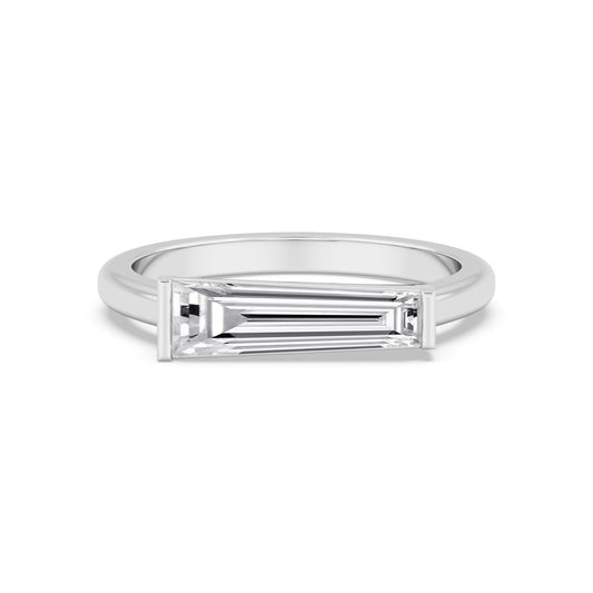 9K White Gold Lab Grown Diamond RING 1.29 ctw R60944