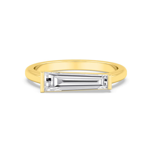 9K Yellow Gold Lab Grown Diamond RING 1.29 ctw R60944