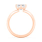 10K Rose Gold Lab Grown Diamond Engagement Ring 3.02 ctw R61006EM-3