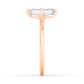 10K Rose Gold Lab Grown Diamond Engagement Ring 3.02 ctw R61006EM-3