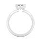 10K White Gold Lab Grown Diamond Engagement Ring 3.02 ctw R61006EM-3