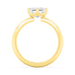 10K Yellow Gold Lab Grown Diamond Engagement Ring 3.02 ctw R61006EM-3