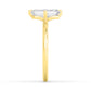 10K Yellow Gold Lab Grown Diamond Engagement Ring 3.02 ctw R61006EM-3