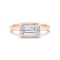 10K Rose Gold Lab Grown Diamond Engagement Rings 3.01 ctw R61018EM-3