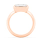 10K Rose Gold Lab Grown Diamond Engagement Rings 3.01 ctw R61018EM-3