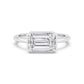10K White Gold Lab Grown Diamond Engagement Rings 3.01 ctw R61018EM-3