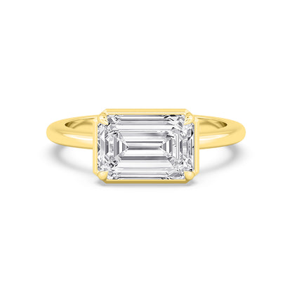 10K Yellow Gold Lab Grown Diamond Engagement Rings 3.01 ctw R61018EM-3