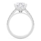 10K White Gold Lab Grown Diamond Engagement Ring 5.55 ctw R61185MQ-5.10CT