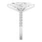 10K White Gold Lab Grown Diamond Engagement Ring 5.55 ctw R61185MQ-5.10CT