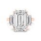 10K Rose Gold Lab Grown Diamond Engagement Ring 11.45 ctw R61187EM-10