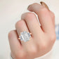 10K Rose Gold Lab Grown Diamond Engagement Ring 11.45 ctw R61187EM-10
