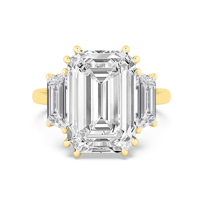 10K Yellow Gold Lab Grown Diamond Engagement Ring 11.45 ctw R61187EM-10