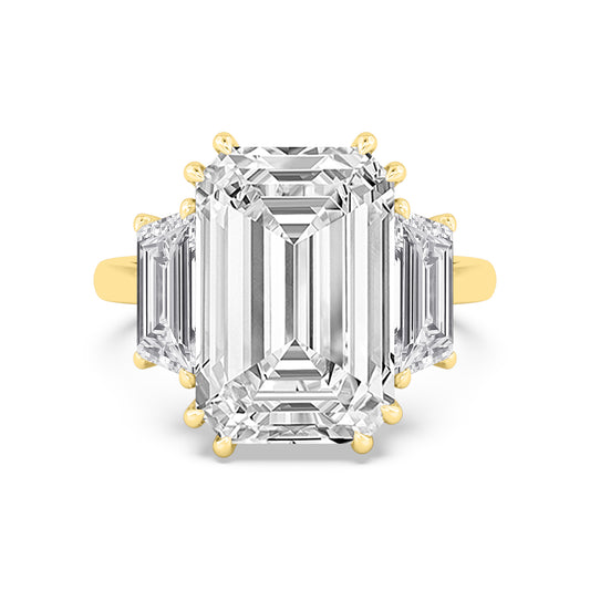 10K Yellow Gold Lab Grown Diamond Engagement Ring 11.45 ctw R61187EM-10