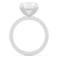 10K White Gold Lab Grown Diamond Engagement Ring 8.06 ctw R61188EM-7.50CT