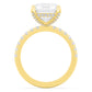 10K Yellow Gold Lab Grown Diamond Engagement Ring 8.06 ctw R61188EM-7.50CT