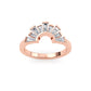 9K Rose Gold Lab Grown Diamond RING 0.53 ctw R61302BG-0.50CT