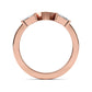 9K Rose Gold Lab Grown Diamond RING 0.53 ctw R61302BG-0.50CT