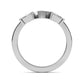 9K White Gold Lab Grown Diamond RING 0.53 ctw R61302BG-0.50CT