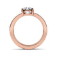 9K Rose Gold Lab Grown Diamond RING 2.92 ctw R61422CU_D-1