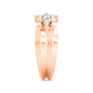 9K Rose Gold Lab Grown Diamond RING 3.25 ctw R61427