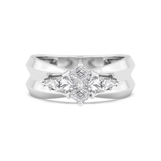 9K White Gold Lab Grown Diamond RING 3.25 ctw R61427