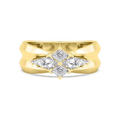 9K Yellow Gold Lab Grown Diamond RING 3.25 ctw R61427