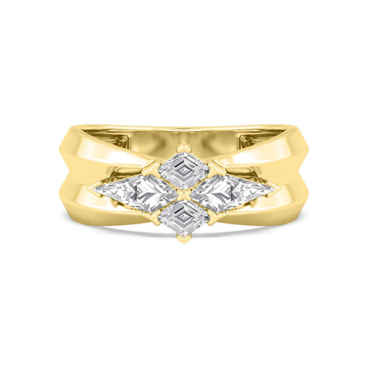 9K Yellow Gold Lab Grown Diamond RING 3.25 ctw R61427