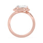 9K Rose Gold Lab Grown Diamond RING 2.50 ctw R61436HT-2.50CT