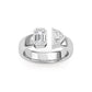 9K White Gold Lab Grown Diamond RING 1.07 ctw R61439-1