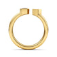 9K Yellow Gold Lab Grown Diamond RING 1.07 ctw R61439-1