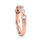 9K Rose Gold Lab Grown Diamond RING 0.67 ctw R61499-0.68CT