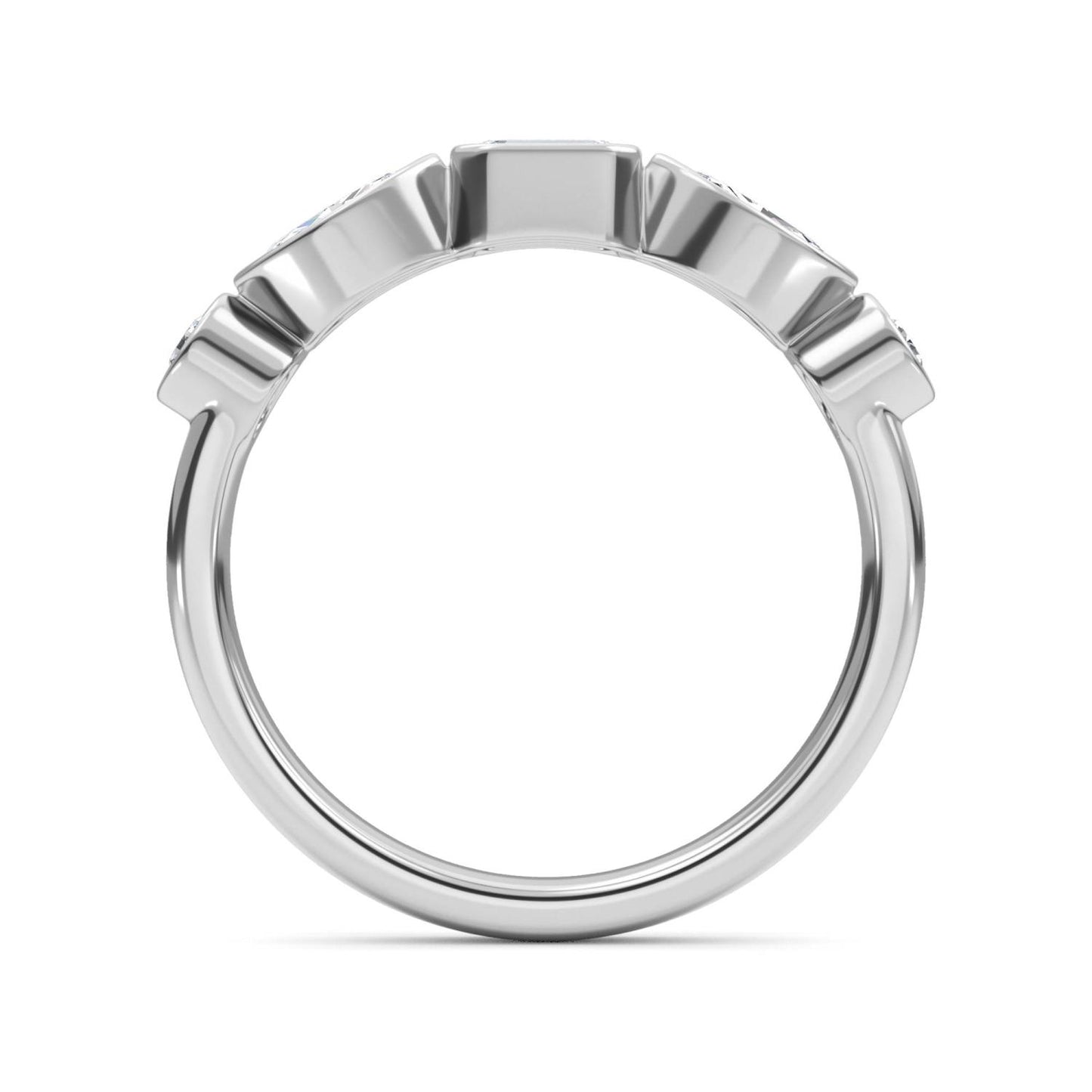 9K White Gold Lab Grown Diamond RING 0.67 ctw R61499-0.68CT
