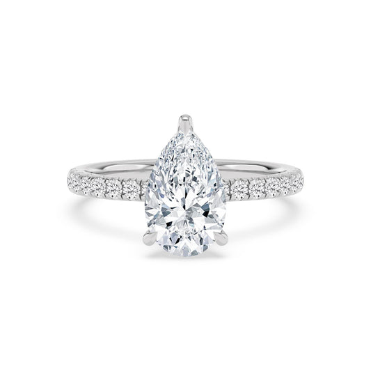 10K White Gold Lab Grown Diamond Engagement Rings 2.44 ctw R62028PEHH-2