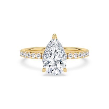 10K Yellow Gold Lab Grown Diamond Engagement Rings 2.44 ctw R62028PEHH-2