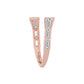 9K Rose Gold Lab Grown Diamond RING 1.76 ctw R62197-1.88CT