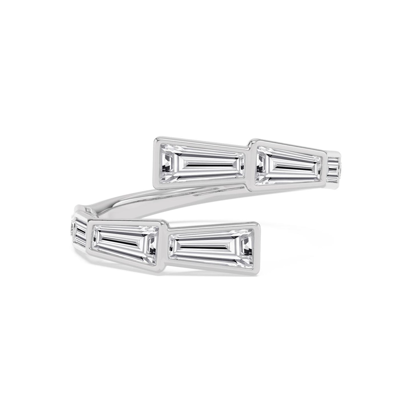 9K White Gold Lab Grown Diamond RING 1.76 ctw R62197-1.88CT