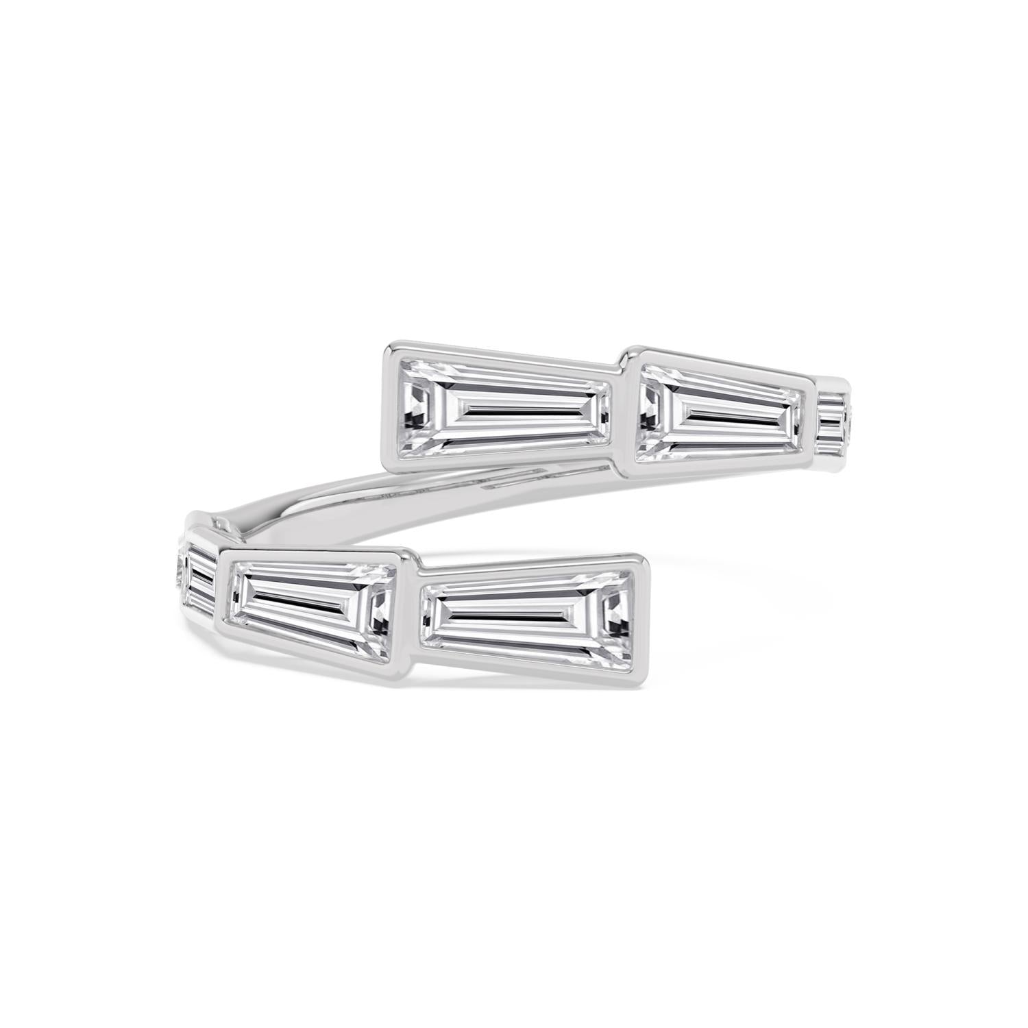 9K White Gold Lab Grown Diamond RING 1.76 ctw R62197-1.88CT