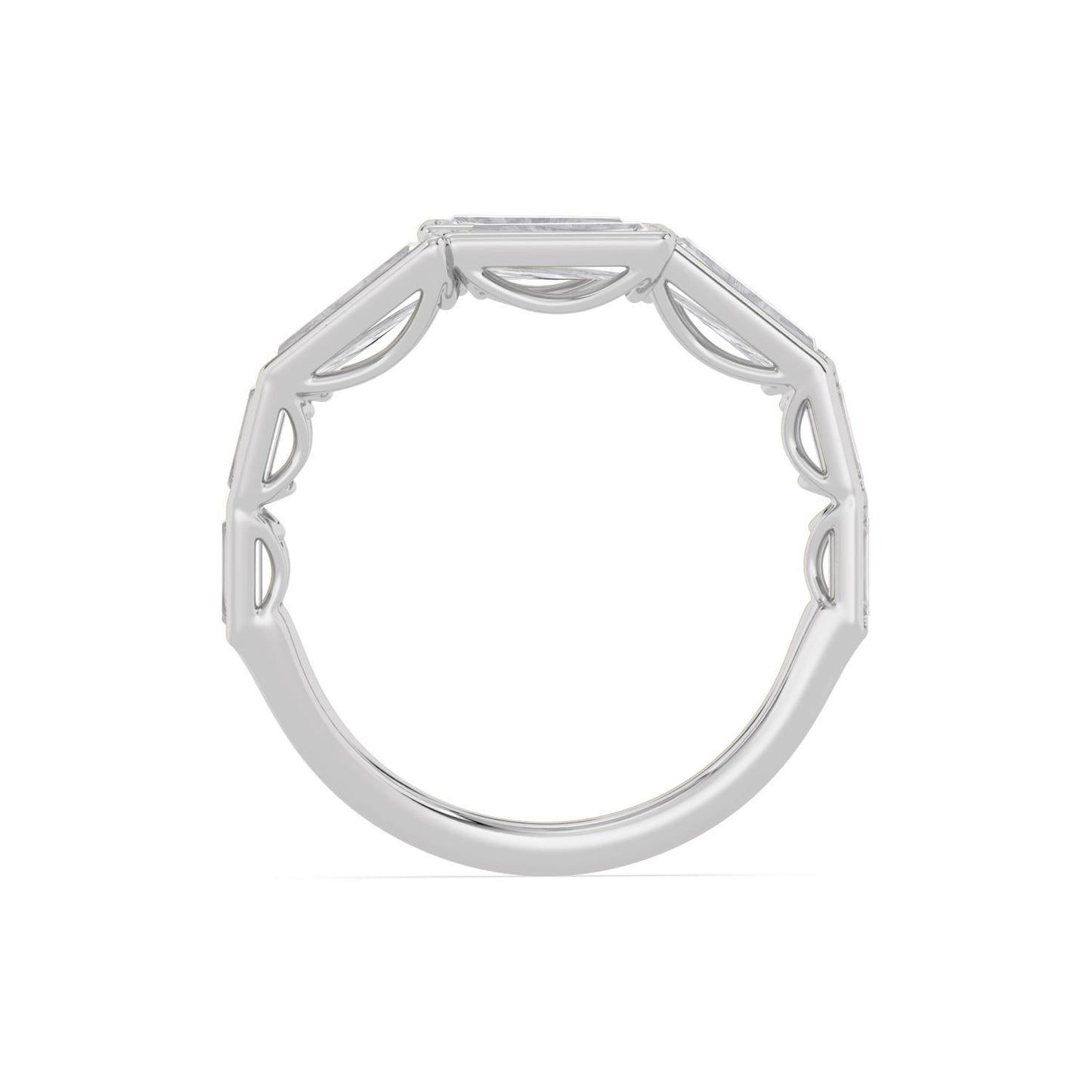 9K White Gold Lab Grown Diamond RING 1.76 ctw R62197-1.88CT