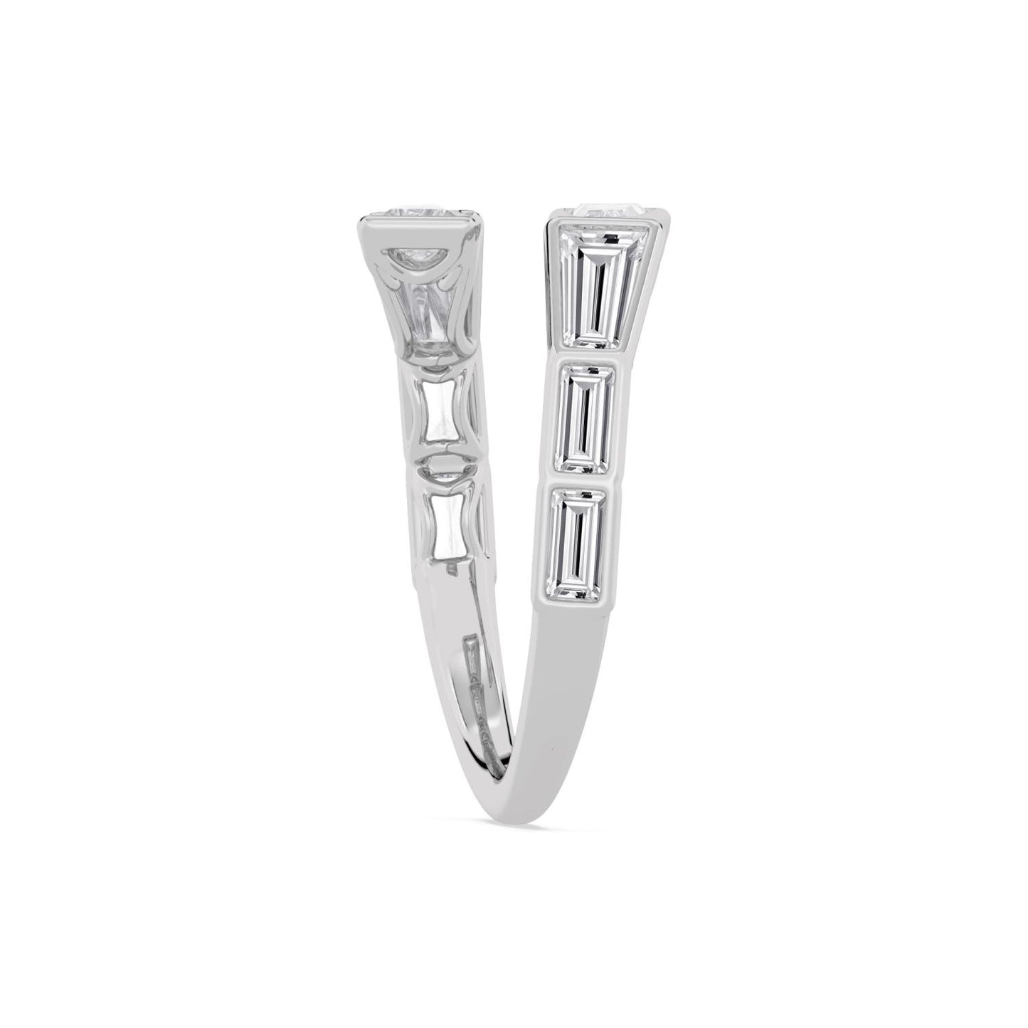 9K White Gold Lab Grown Diamond RING 1.76 ctw R62197-1.88CT