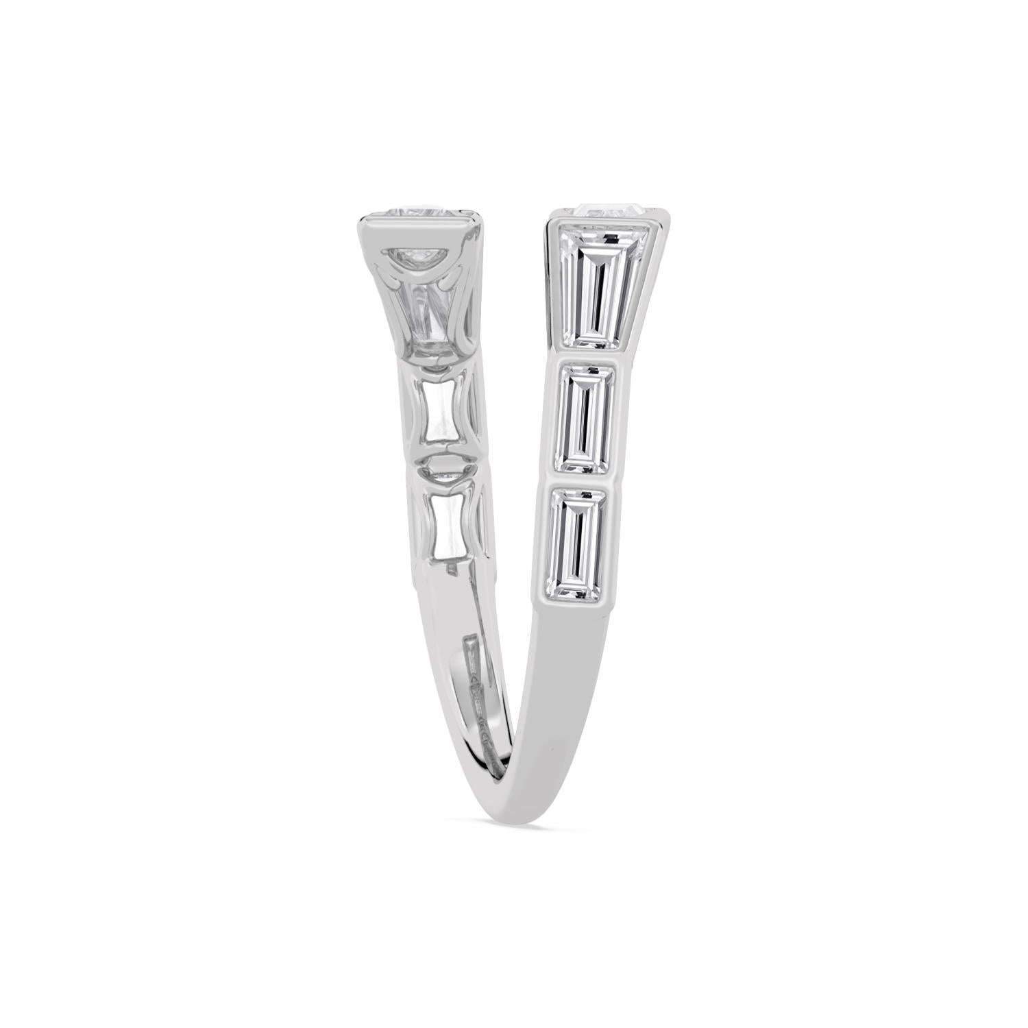 9K White Gold Lab Grown Diamond RING 1.76 ctw R62197-1.88CT