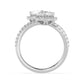 9K White Gold Lab Grown Diamond RING 2.49 ctw R62202HT-2