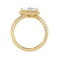 9K Yellow Gold Lab Grown Diamond RING 2.49 ctw R62202HT-2