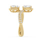 9K Yellow Gold Lab Grown Diamond RING 2.49 ctw R62202HT-2