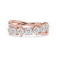 9K Rose Gold Lab Grown Diamond RING 2.55 ctw R62304ASS-2.25CT