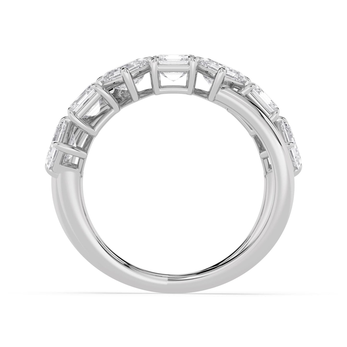 9K White Gold Lab Grown Diamond RING 2.55 ctw R62304ASS-2.25CT