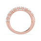 9K Rose Gold Lab Grown Diamond RING 2.36 ctw R62315SCU-2.20CT