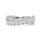 9K White Gold Lab Grown Diamond RING 2.36 ctw R62315SCU-2.20CT