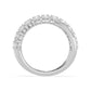 9K White Gold Lab Grown Diamond RING 2.36 ctw R62315SCU-2.20CT